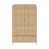 Armoire en bois massif de pin et de teck - alata
