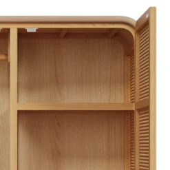 Armoire en bois massif de pin et de teck - alata