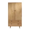 Armoire mindi 2 tiroirs 2 portes