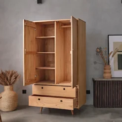 Armoire mindi 2 tiroirs 2 portes