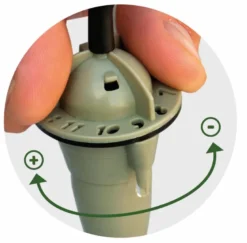 Arrosage goutte à goutte plantes et pot avec réserve d'eau 10l - blanc