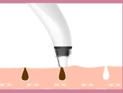 Aspirateur point noir avec caméra intégrée