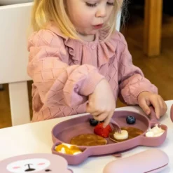 Assiette + bol ventousés en silicon