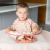 Assiette à compartiments ventousée