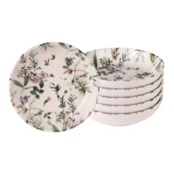Assiette creuse champêtre 19 cm x6