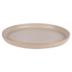 Assiette à dessert uno sable 22 cm x6 Beige