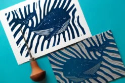 Atelier - linogravure - nantes