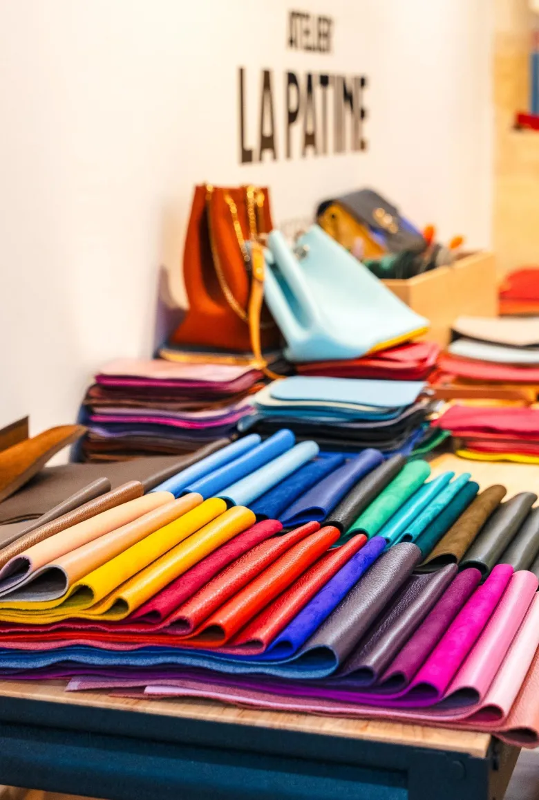 Atelier - sac en cuir - bordeaux