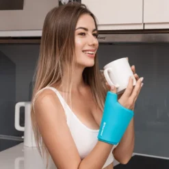 Attelle poignet et chaud et froid icethermax - soulagement des inflamations Bleu