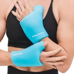 Attelle poignet et chaud et froid icethermax - soulagement des inflamations Bleu