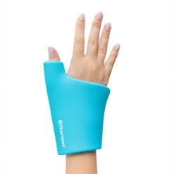 Attelle poignet et chaud et froid icethermax - soulagement des inflamations Bleu