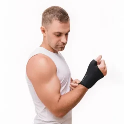 Attelle poignet et chaud et froid icethermax - soulagement des inflamations Noir