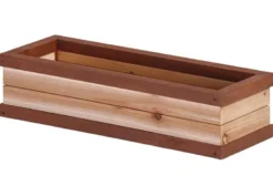 Bac à fleurs en bois axi