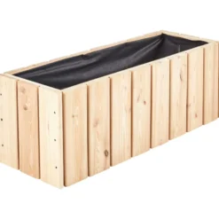 Bac à fleurs en bois 40l - acanta
