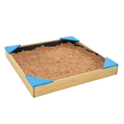 Bac à sable avec couverture de protecti