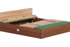 Bac à sable bois avec bancs ella xl axi