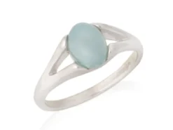 Bague agate argent