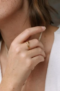 Bague ajustable serpent - kaa
