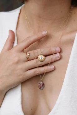 Bague ajustable serpent - kaa