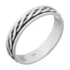 Bague anti-stress en argent