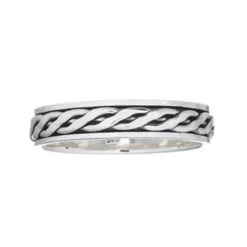 Bague anti-stress en argent