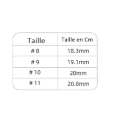 Bague connectée mxsr-100 or taille 11 - maxlife