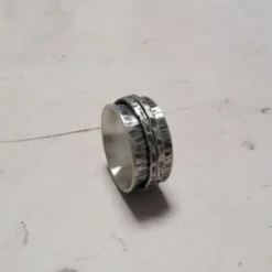 Bague de méditation argent taille - 58