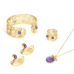 Bague Mina améthyste