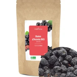 Baies d'aronia bio - 150g (séchées) - source de fibres