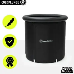 Baignoire bain de glace pliable 330 l pour récupération sportive