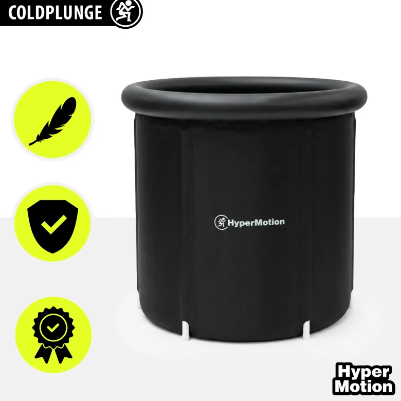 Baignoire bain de glace pliable 330 l pour récupération sportive