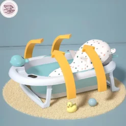 Baignoire bébé pliante coussin doux