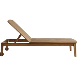 Bain de soleil en bois massif canopee