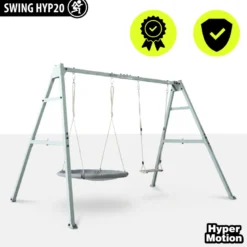 Balançoire hypermotion 4 en 1 avec hamac, balançoire et nid-de-pie