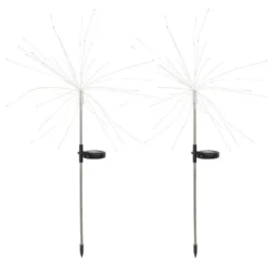 2 balise solaire à piquer fireworks h97c