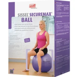 Ballon de gymnastique securemax violet