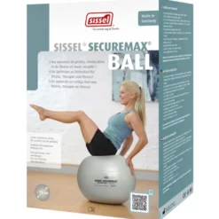 Ballon de gymnastique securemax gris