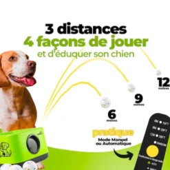 Ballouf - lanceur de balle auto pour chiens