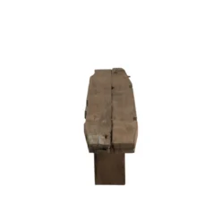 Banc bois marron h.42.1cm