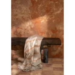 Banc bois marron h.42.1cm