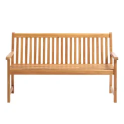 Banc de jardin en acacia massif 150 cm