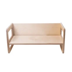 Banc en bois pour enfant 3 en 1