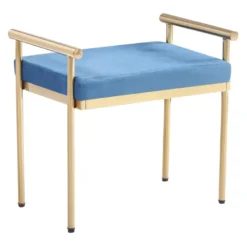 Banc 1 place polyester (pes) bleu -