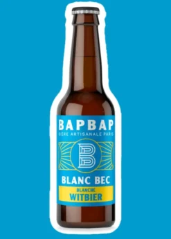 Bapbap - bière blanche - blanc bec - 33cl - 4,5%