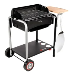 Barbecue au charbon de bois roma avec cuisson pizza