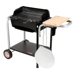 Barbecue au charbon de bois roma avec cuisson pizza