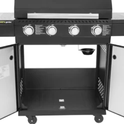 Barbecue au gaz fyra avec thermomètre - 4 brûleurs