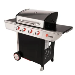 Barbecue au gaz manhattan 400gpi - 4 brûleurs 14kw