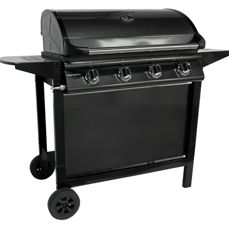 Barbecue au gaz reno - 4 brûleurs avec thermomètre 14kw