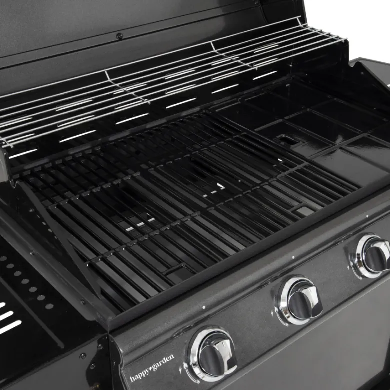 Barbecue au gaz reno - 4 brûleurs avec thermomètre 14kw